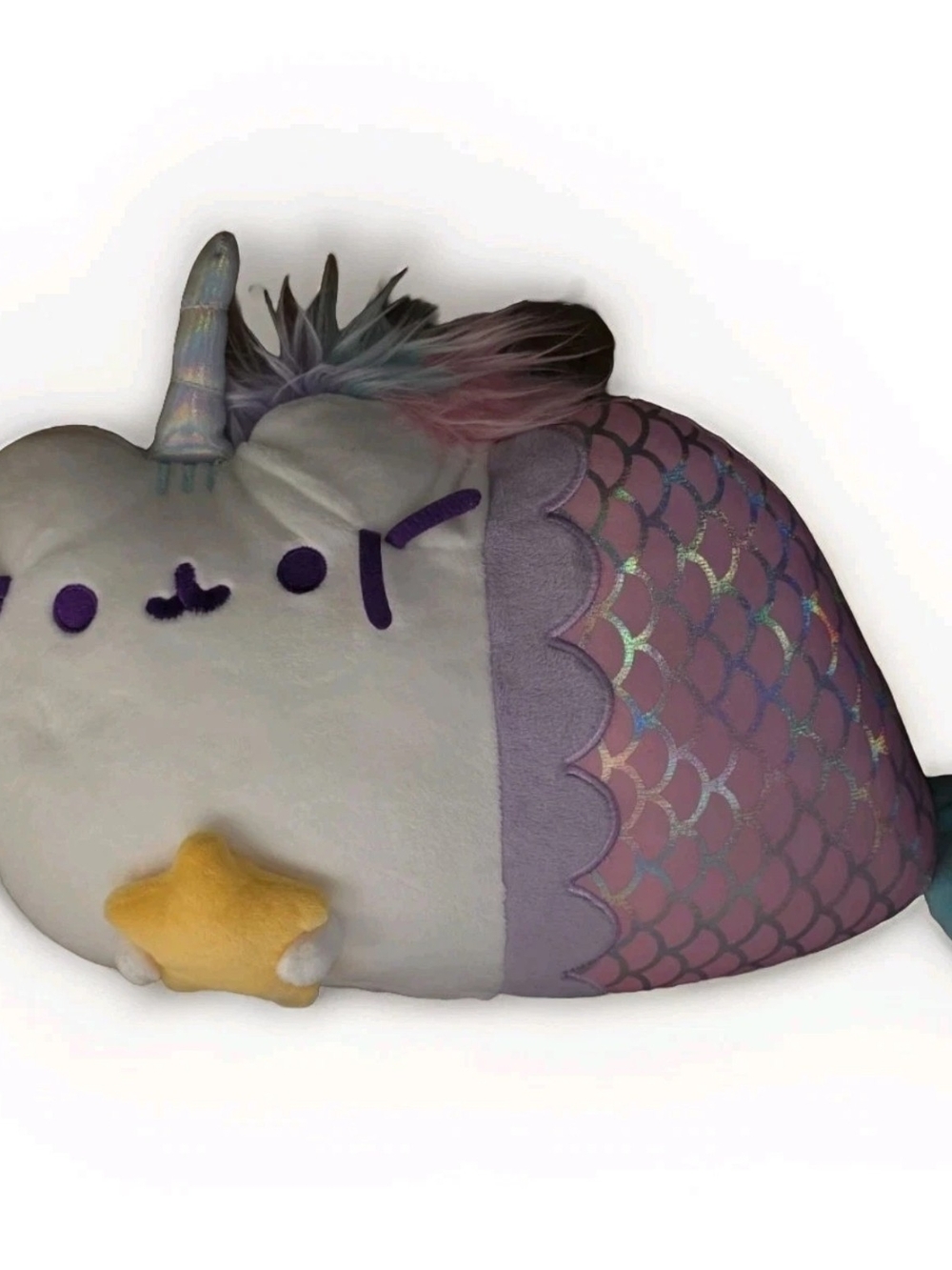 Pusheenicorn Pusheen The Cat As Star Mermaid Kitty Plush Stuffed Toy By Gund